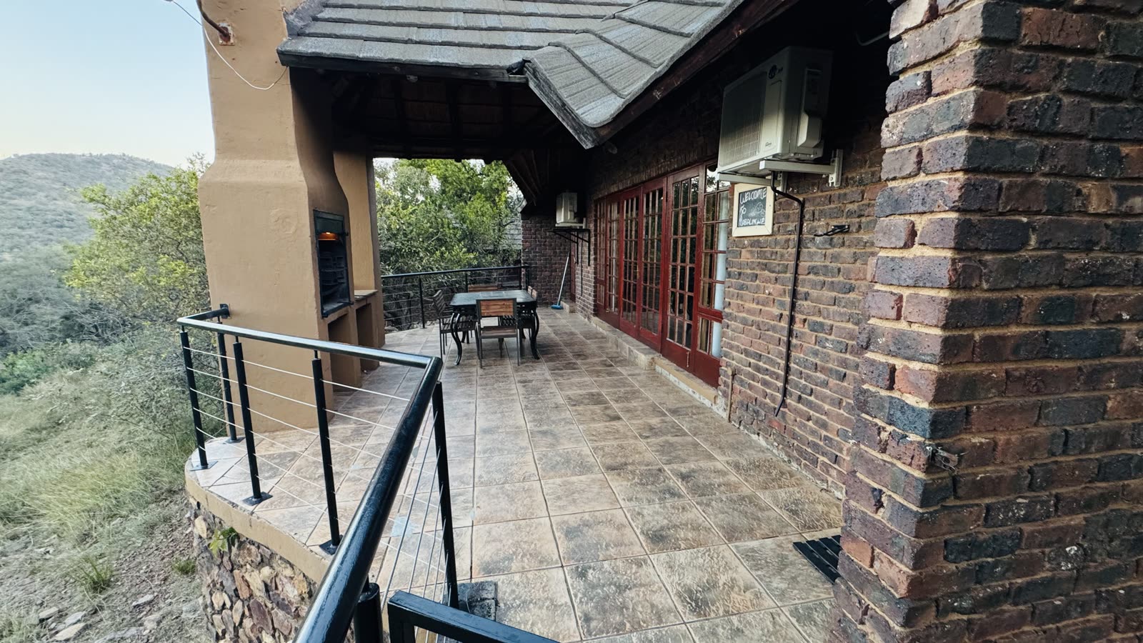 Mabalingwe Kubu Camp unit 83 second entrance approach photo