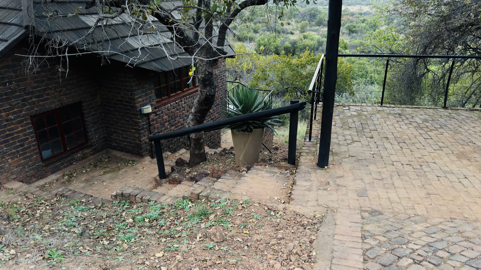 Mabalingwe Kubu Camp unit 90 steps and approach